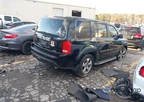 2014 Honda Pilot Ex-L из США, поврежденный, VIN 5FNYF4H57EB001552